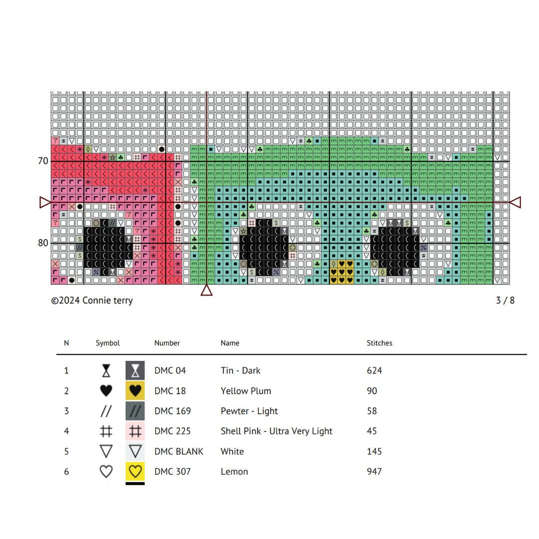Owl Cross Stitch Pattern