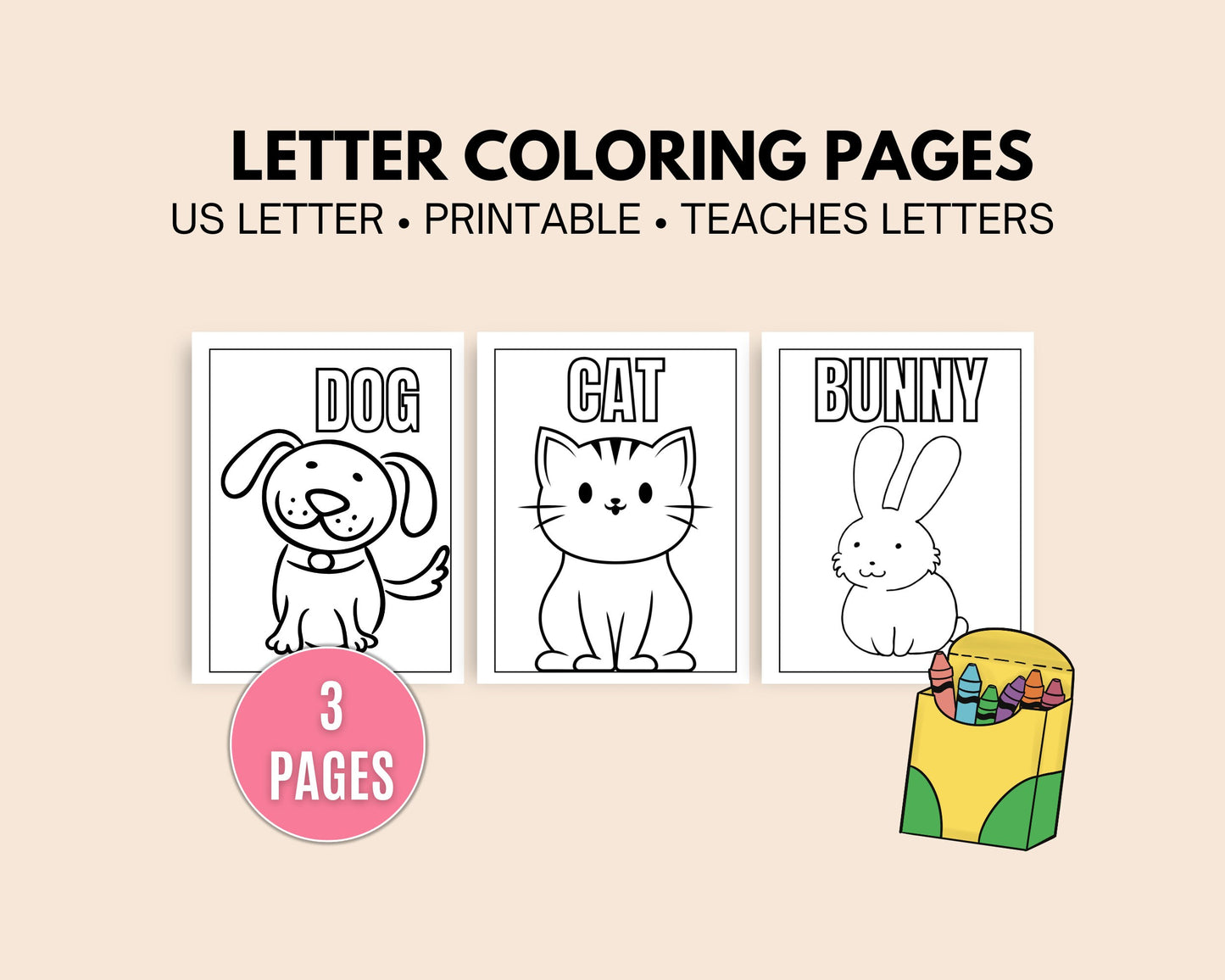 Preschool coloring pages Alphabet coloring pages Preschool activities