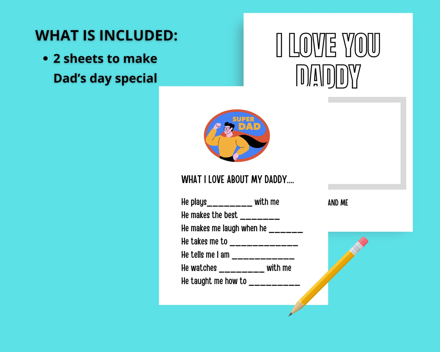 Father's Day Printable