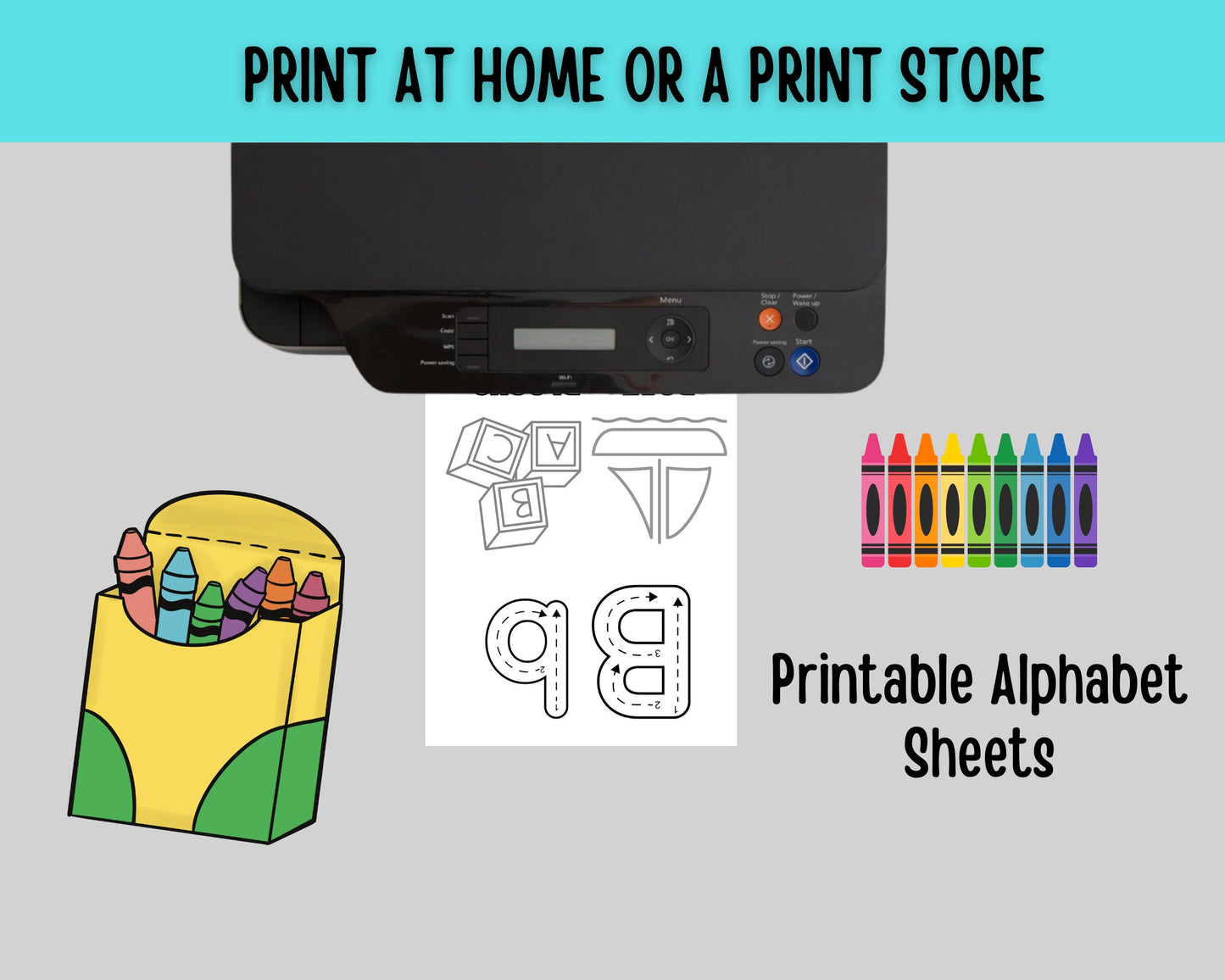 Alphabet Tracing Pages