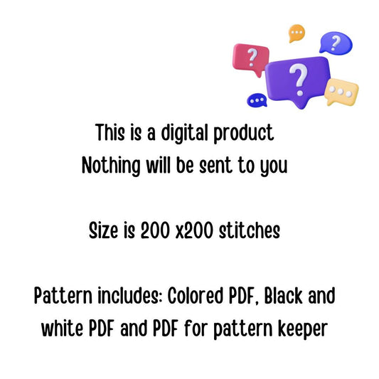 Adjust your focus cross stitch pattern