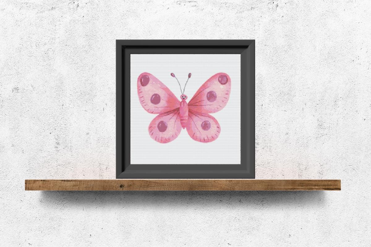 Butterfly Cross stitch pattern