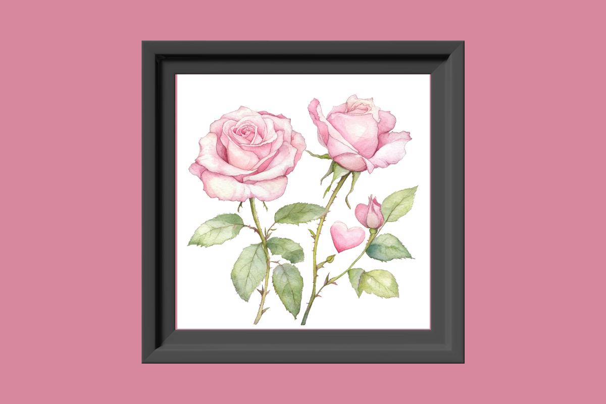 Roses Cross stitch pattern