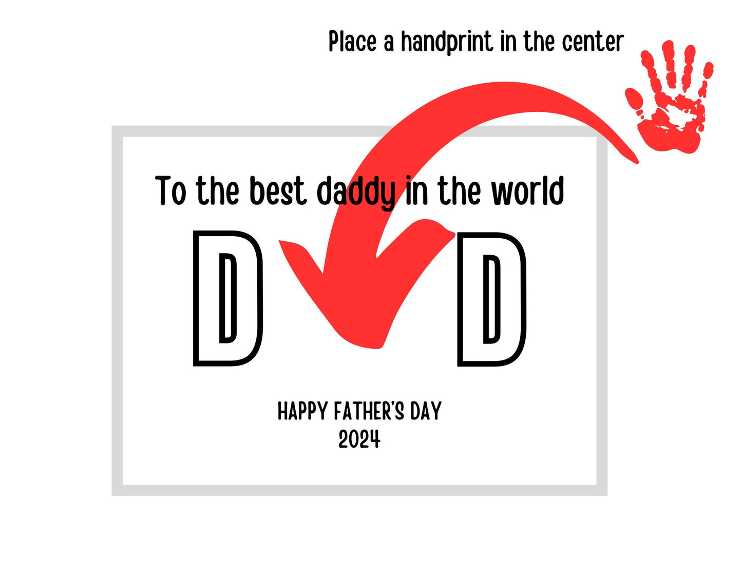 Father's Day Handprint