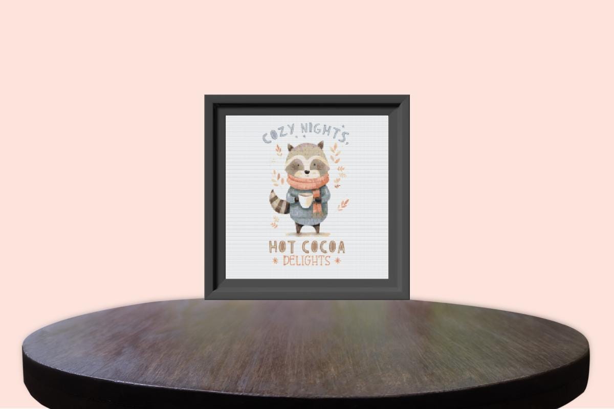 Cozy Nights Cross stitch pattern