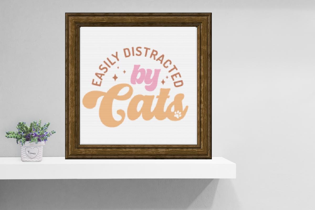 Cats Cross stitch pattern