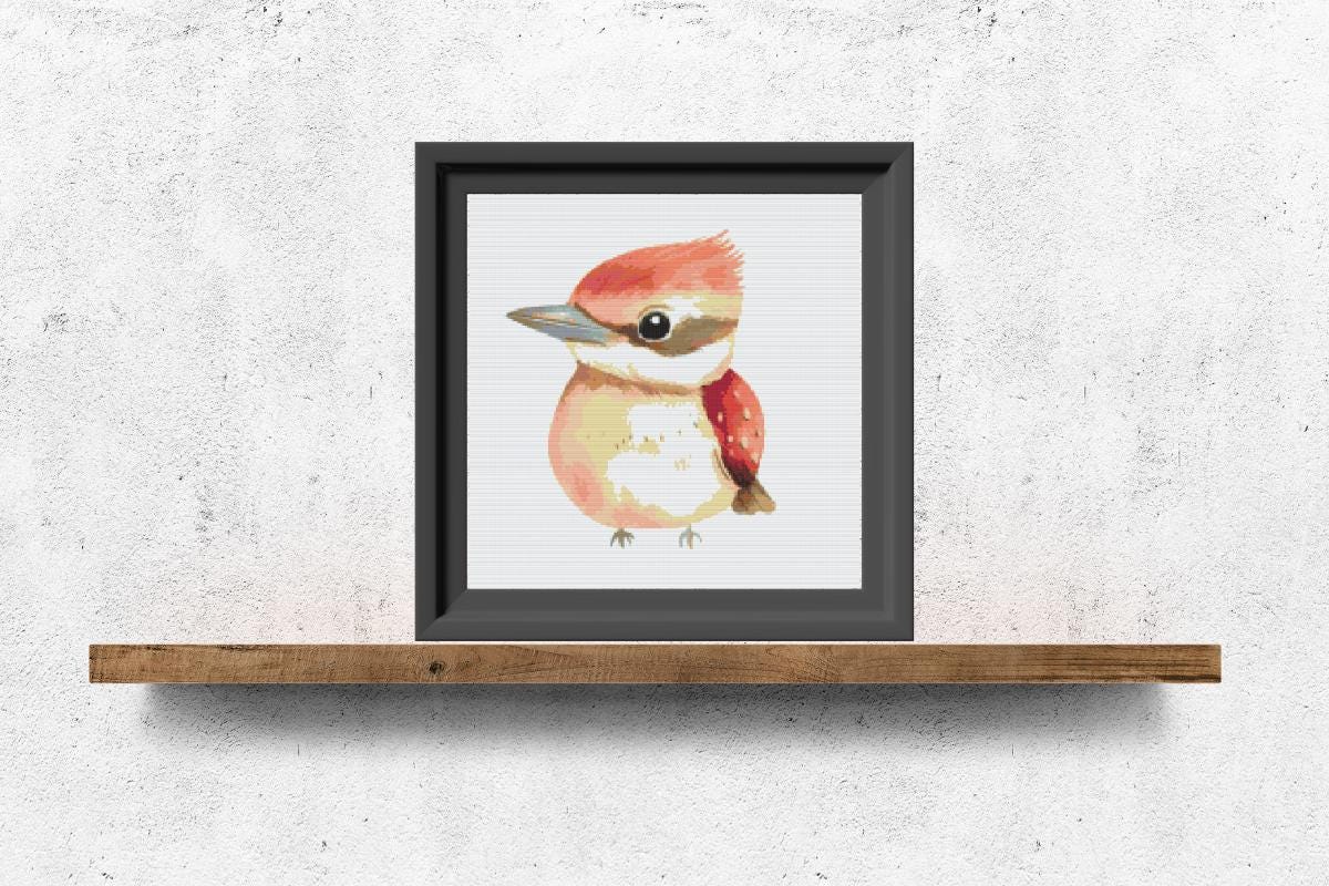 Bird Cross stitch pattern