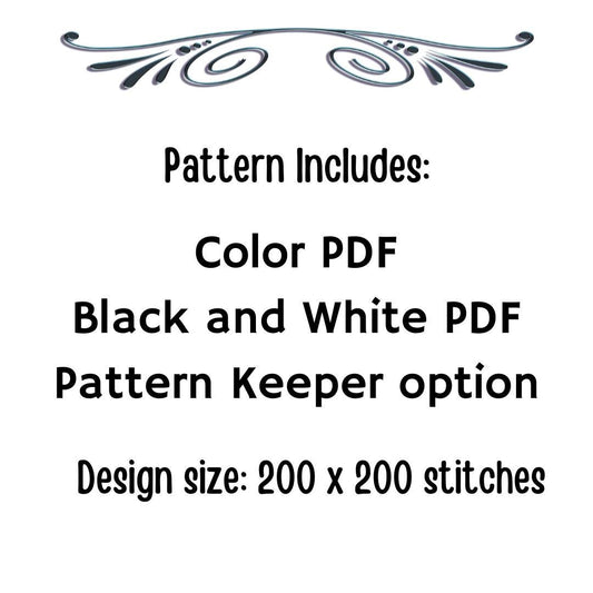 Angel Cross stitch pattern