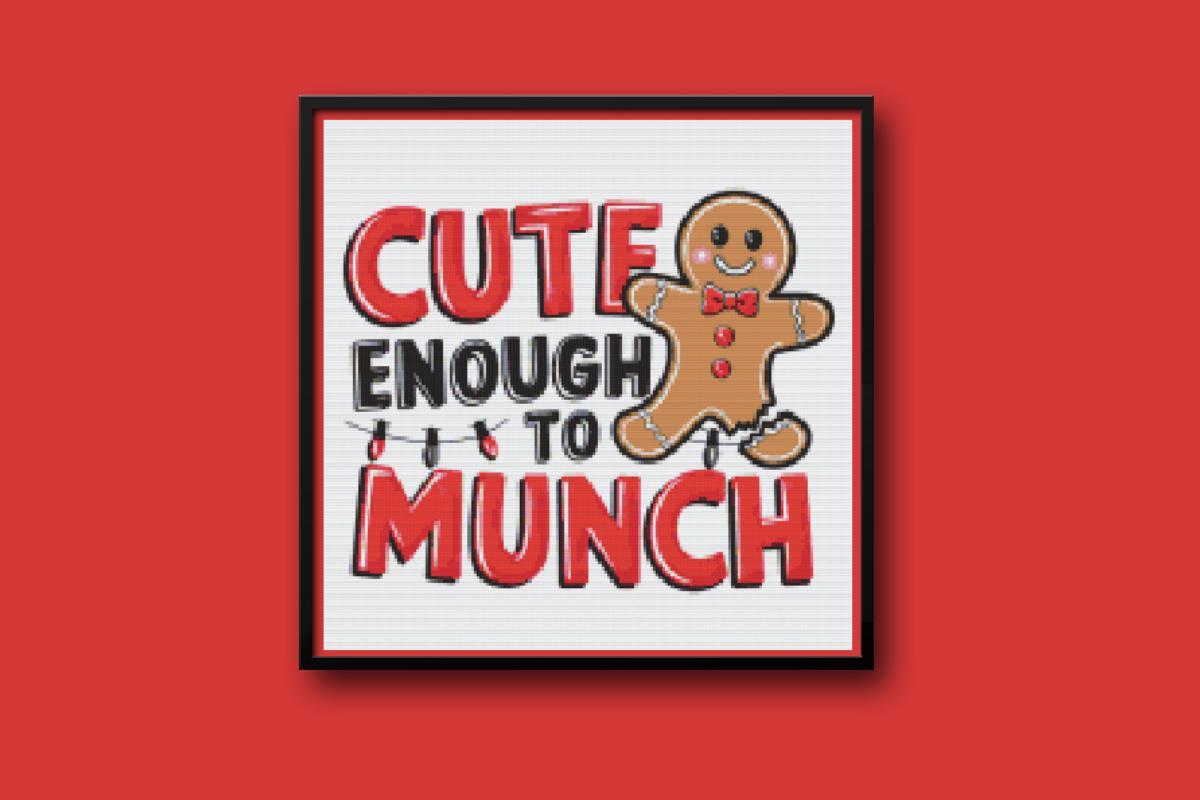 Gingerbread Cross stitch pattern