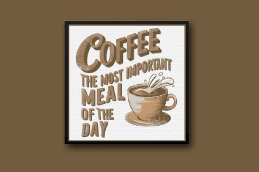 Most important Meal  Cross stitch pattern