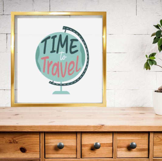 Time to Travel cross stitch pattern