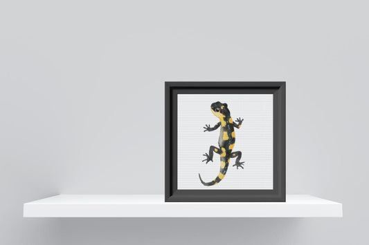Lizard Cross stitch pattern
