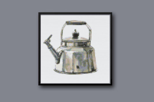 Kettle Cross stitch pattern