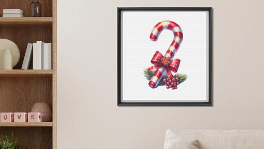 Candy Canes cross stitch pattern