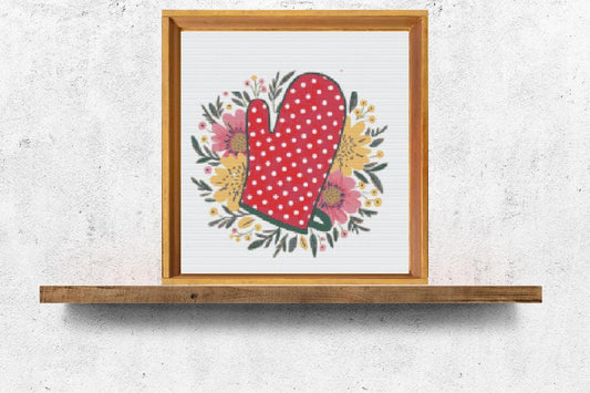 Potholder Cross stitch pattern