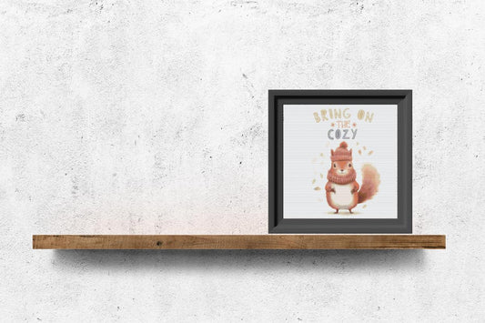 Bring On the Cozy Cross stitch pattern
