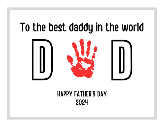 Father's Day Handprint