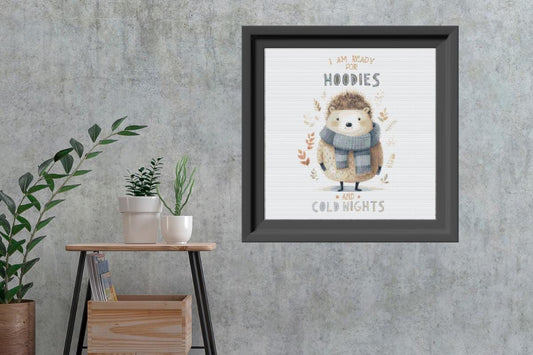 Hedgehog Cross stitch pattern