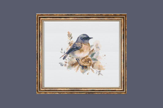 Bird Cross stitch pattern