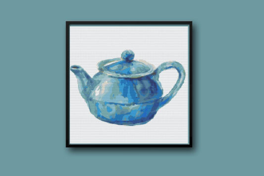 Tea Pot  Cross stitch pattern