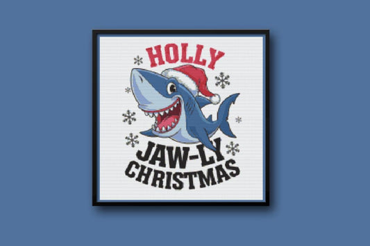 Holly Jawly  Cross stitch pattern