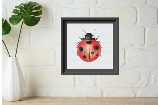 Ladybug Cross stitch pattern