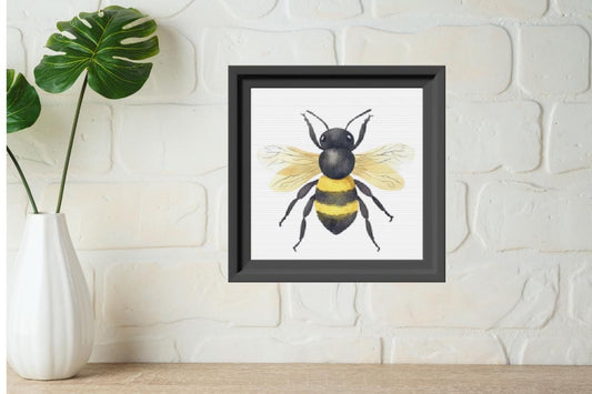 Bee Cross stitch pattern