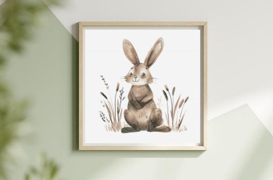 Bunny cross stitch pattern