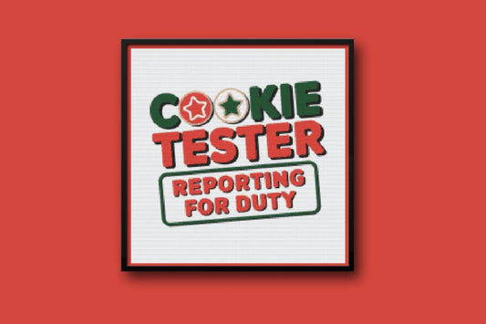 Cookie Tester  Cross stitch pattern