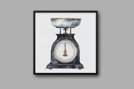 Scale Cross stitch pattern