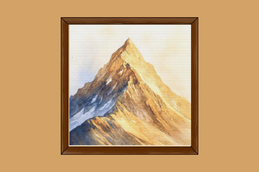 Mountain Peak cross stitch pattern